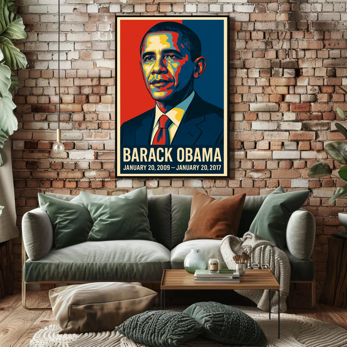 Barack Obama Presidential Term Poster