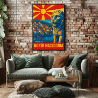 Discover Ohrid, North Macedonia Poster
