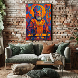 Saint Alexander of Jerusalem Poster