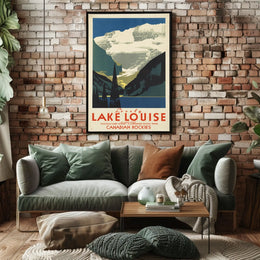 Lovely Lake Louise Poster
