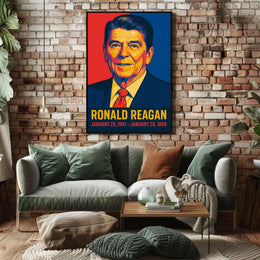 Ronald Reagan Presidential Tribute Poster