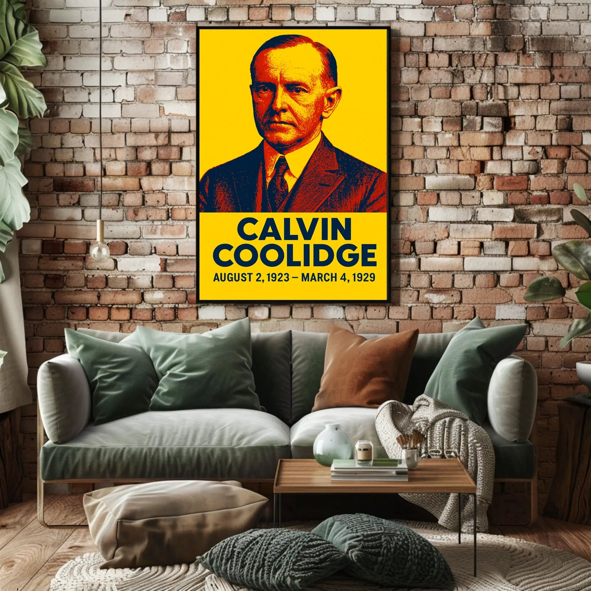 Calvin Coolidge Poster