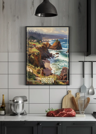 Vintage Poster - Oregon United States