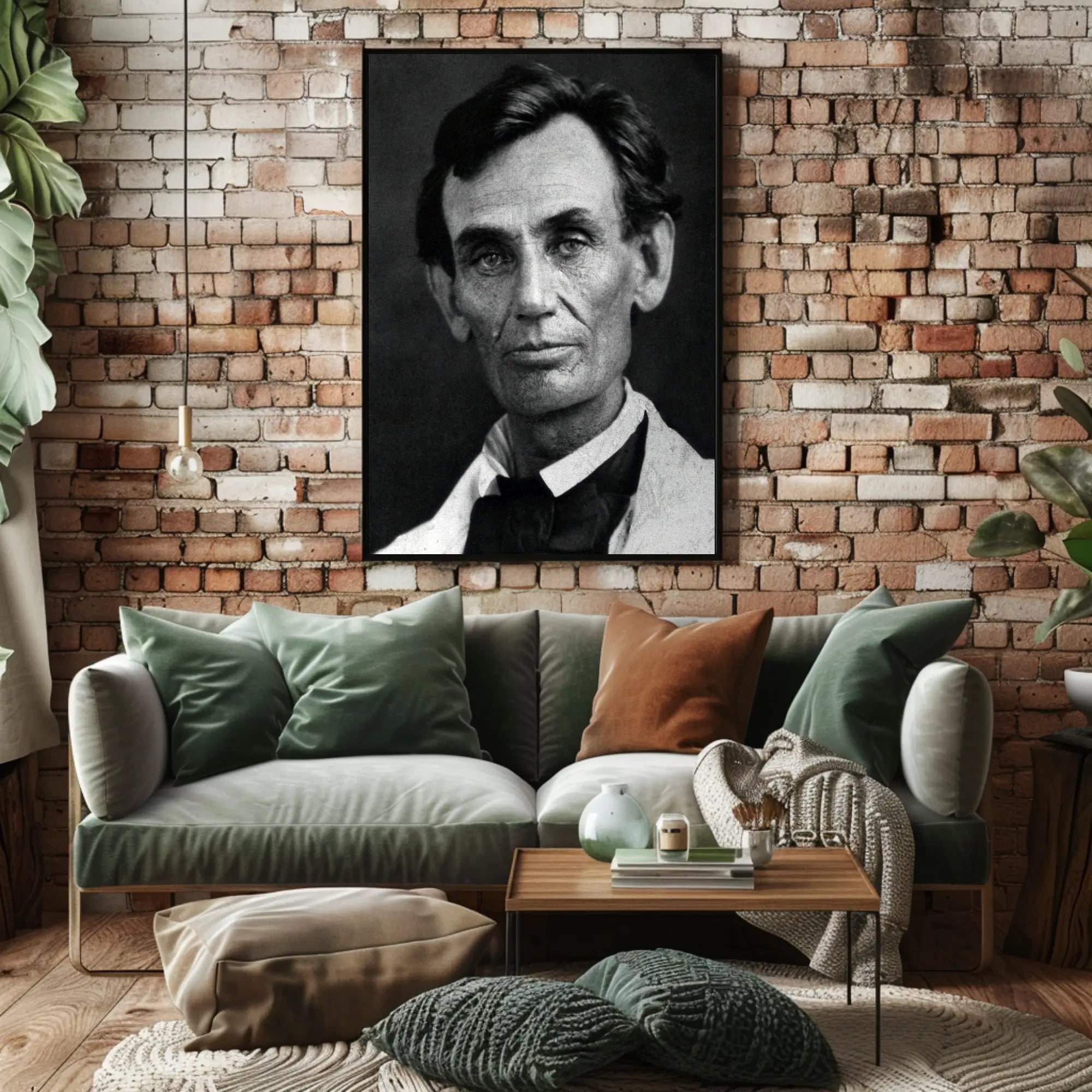 Abraham Lincoln Seated Formal Pose Poster Print PosterGoat