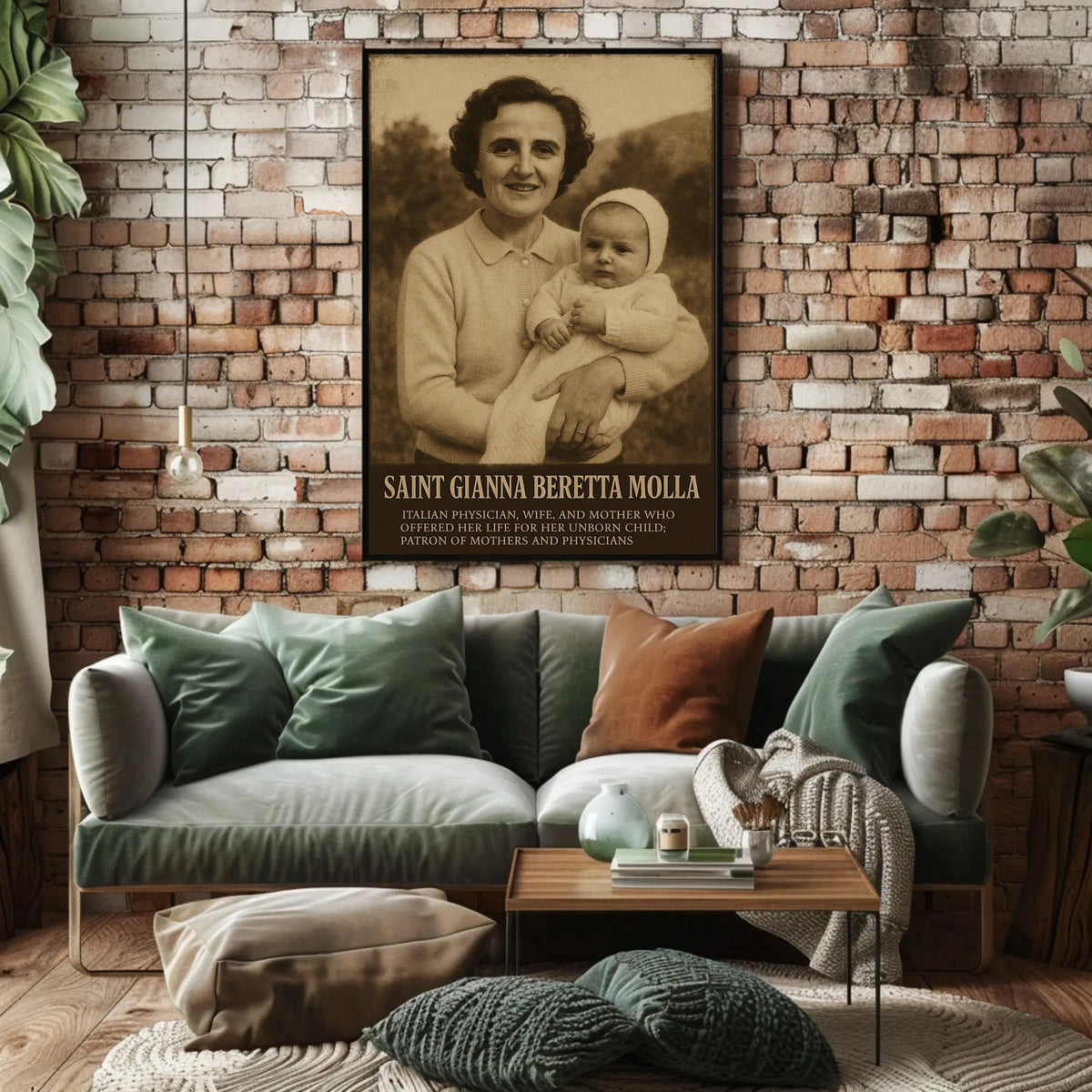 Saint Gianna Beretta Molla Poster