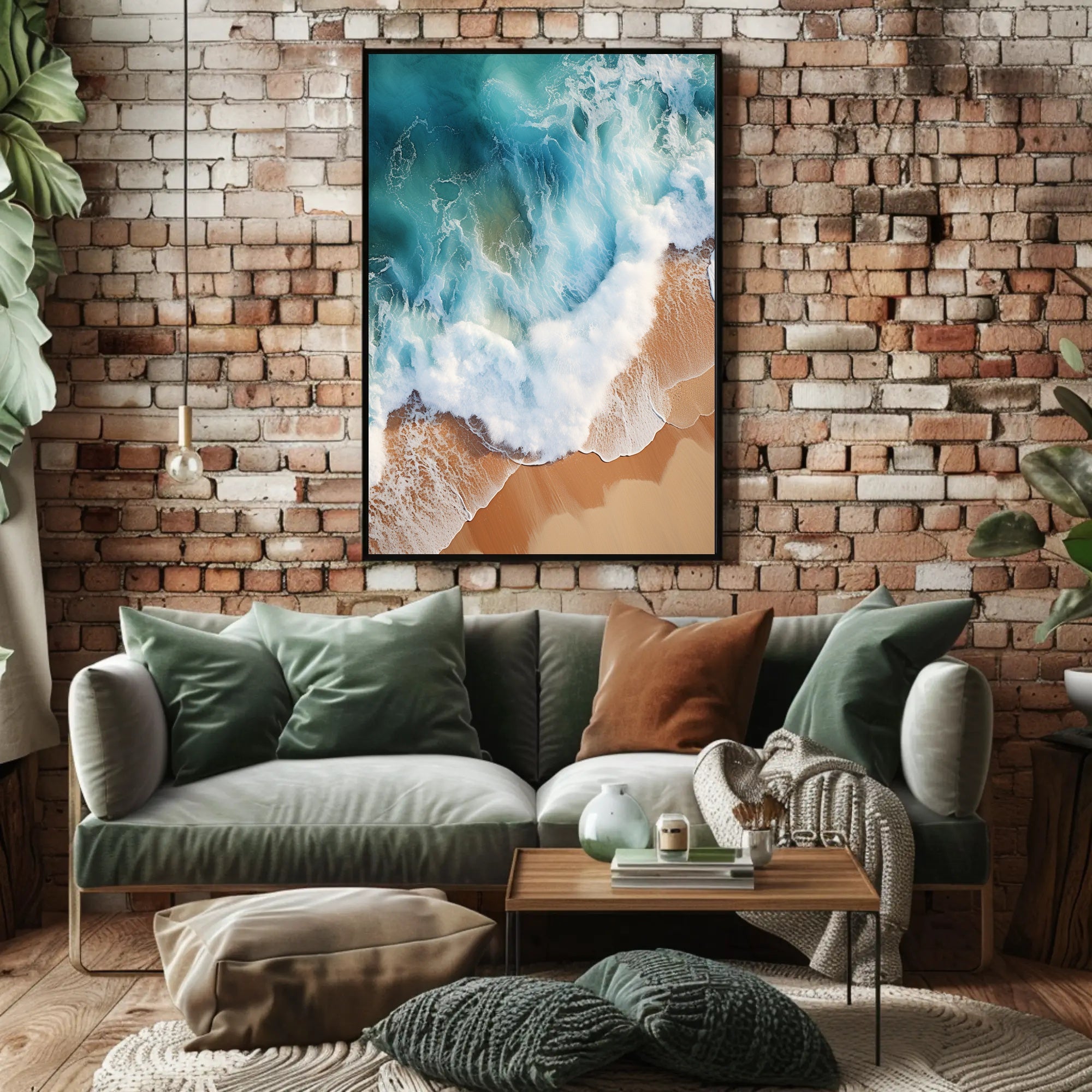 Ocean Waves Poster