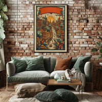 Enchanted Cityscape Poster