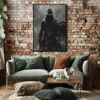 The Mysterious Wanderer Art Print Poster for Home Decor and Travel Enthusiasts PosterGoat