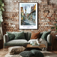 Rotenburg Charm Poster PosterGoat