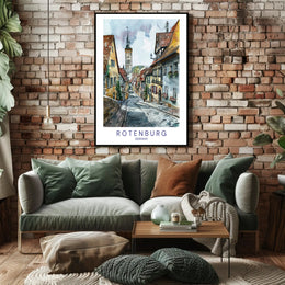 Rotenburg Charm Poster PosterGoat