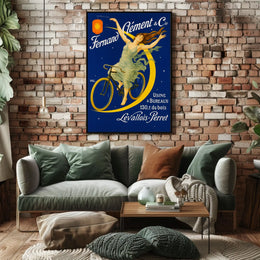 Fernand Clément & Cie Cycling Advertisement Poster