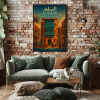 Al Balad The Colorful Old City Of Poster