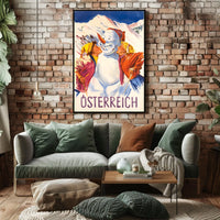 Winter Fun In Österreich Poster