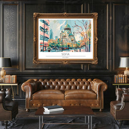 Sofia's Architectural Charm Poster PosterGoat