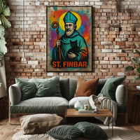 St. Finbar Street Art Poster