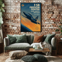 F-5B Freedom Fighter Poster