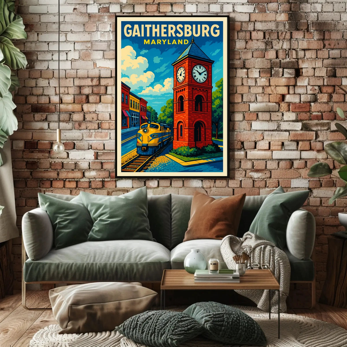 Gaithersburg, Maryland Poster