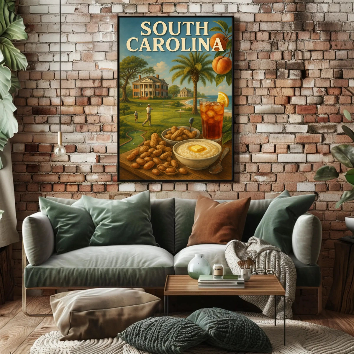 Discover South Carolina Poster