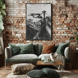 Christ The Redeemer Over Rio Poster