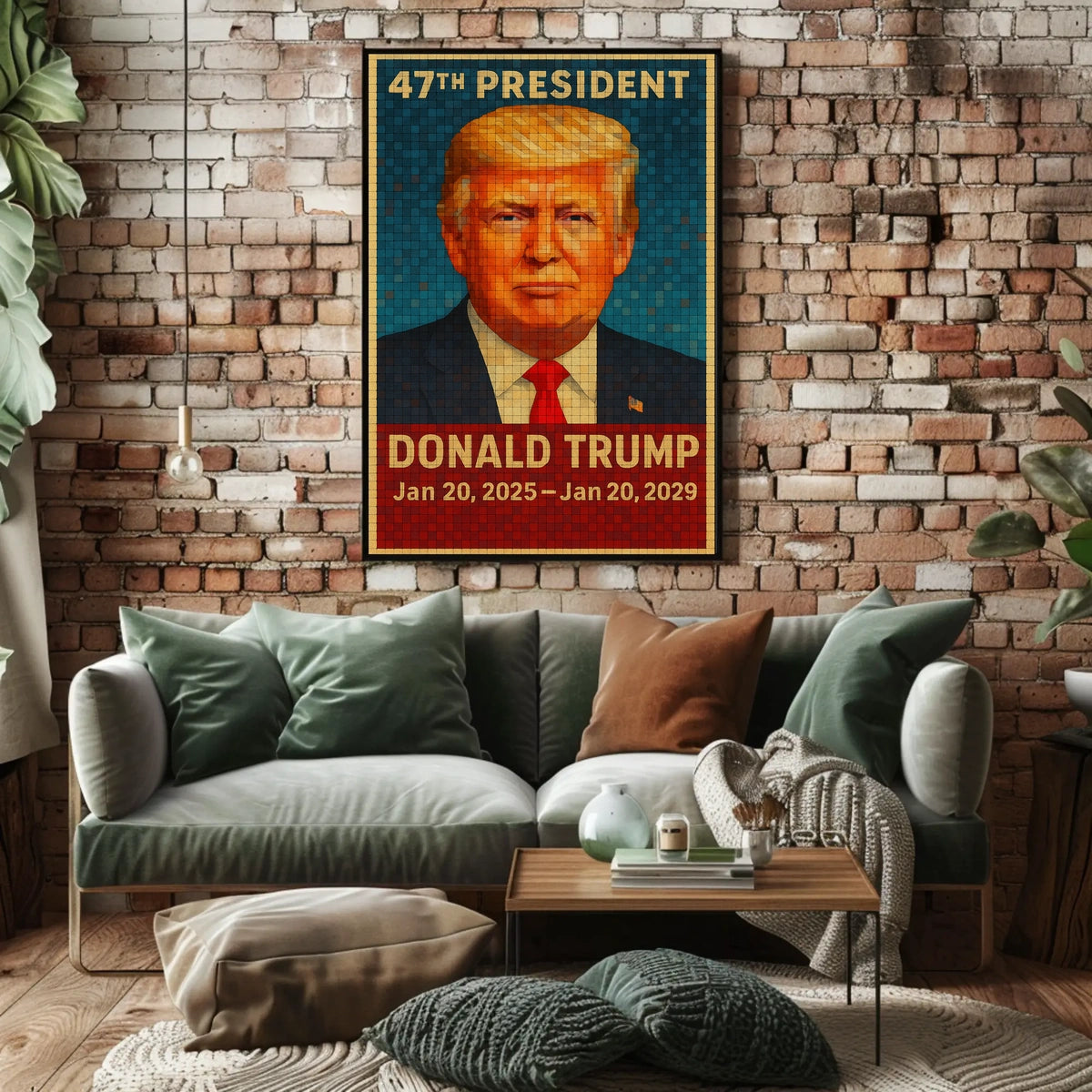 Donald Trump 47th President Poster