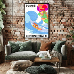 Hawaii Surf Adventure Poster