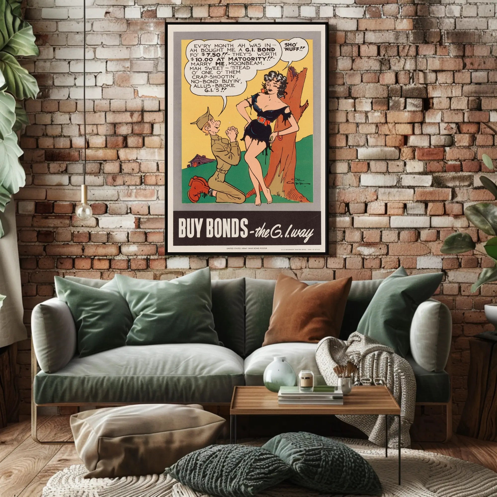 G.I. Bond Proposal Poster PosterGoat