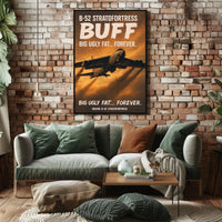 B-52 Stratofortress - BUFF Poster