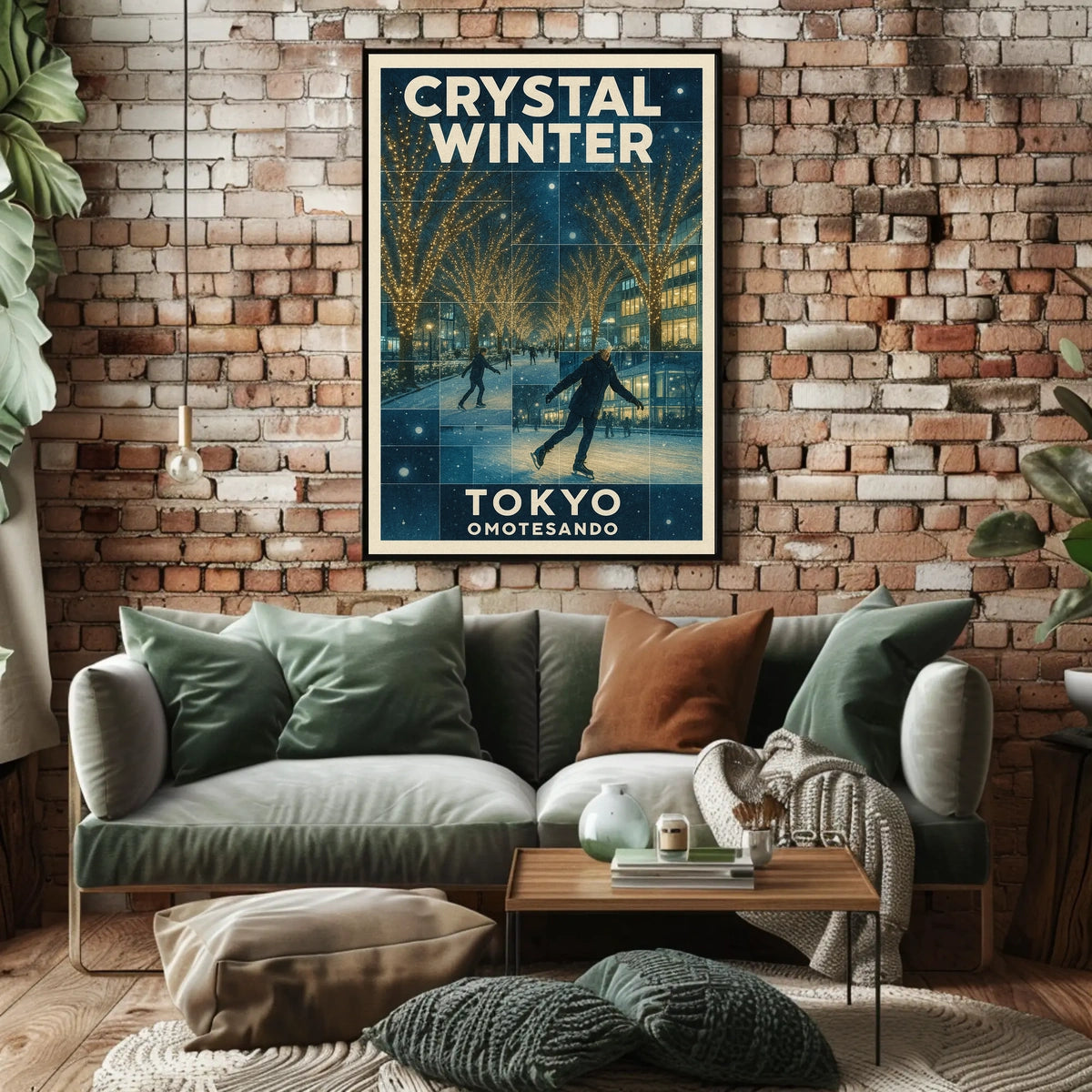 Crystal Winter In Omotesando Poster