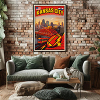 Kansas City Vibes Poster PosterGoat