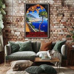 Salerno Gateway To The Amalfi Coast Poster