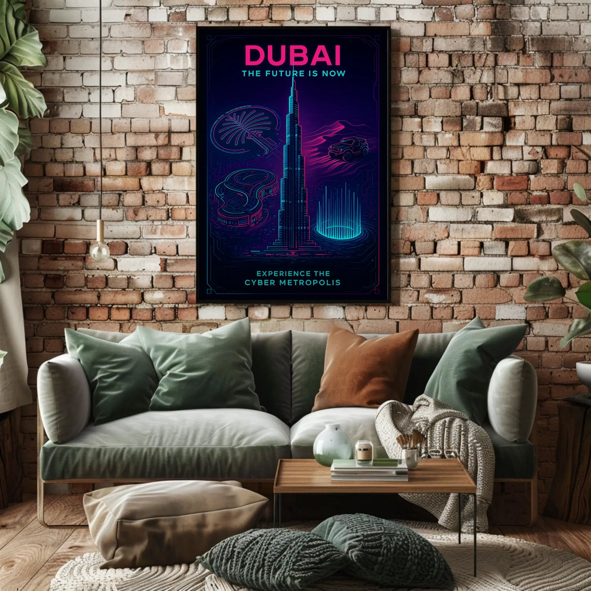 Dubai The Future Is Now Poster