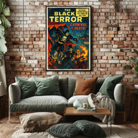 The Black Terror - Carnival of Death Poster PosterGoat