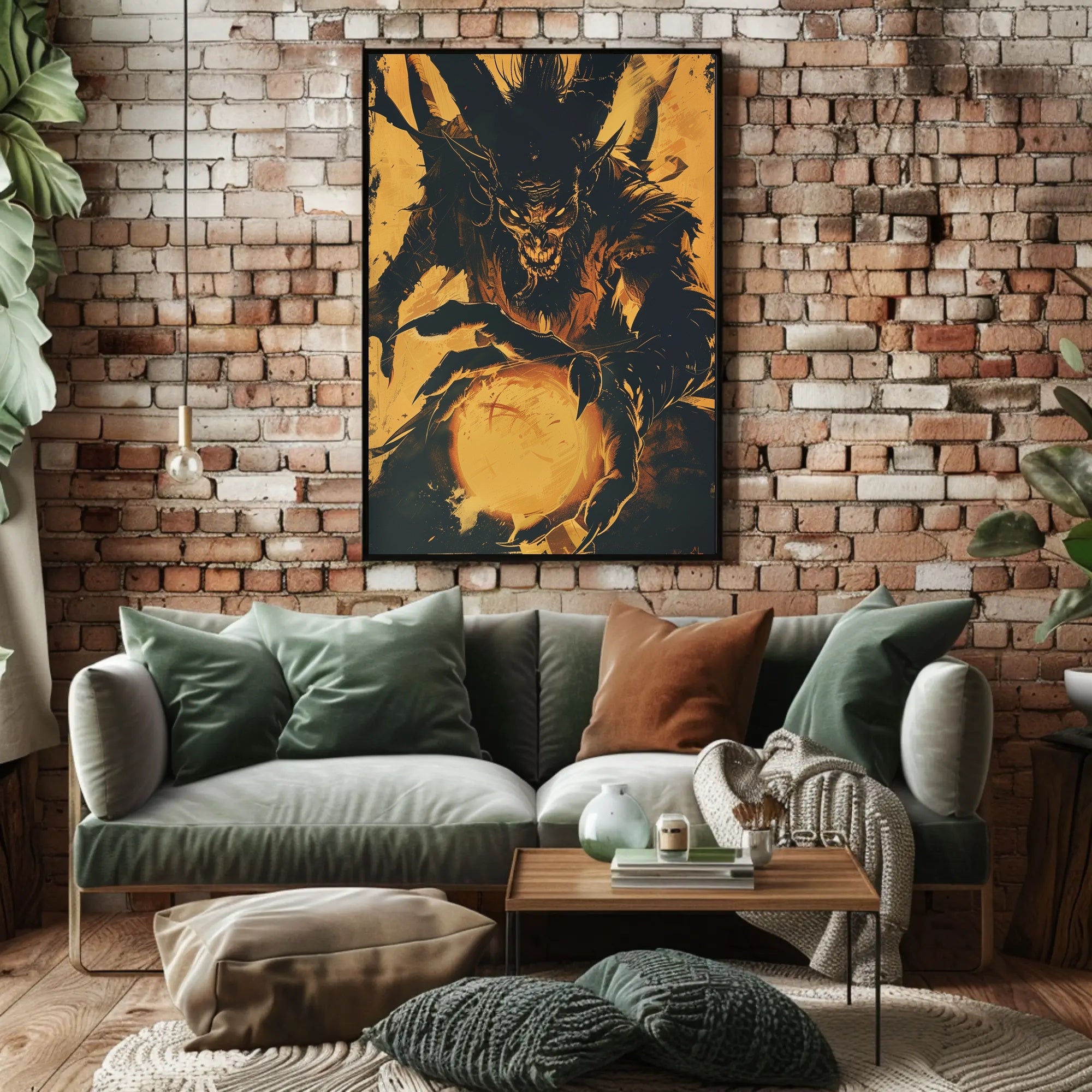 The Enigmatic Demon Poster PosterGoat