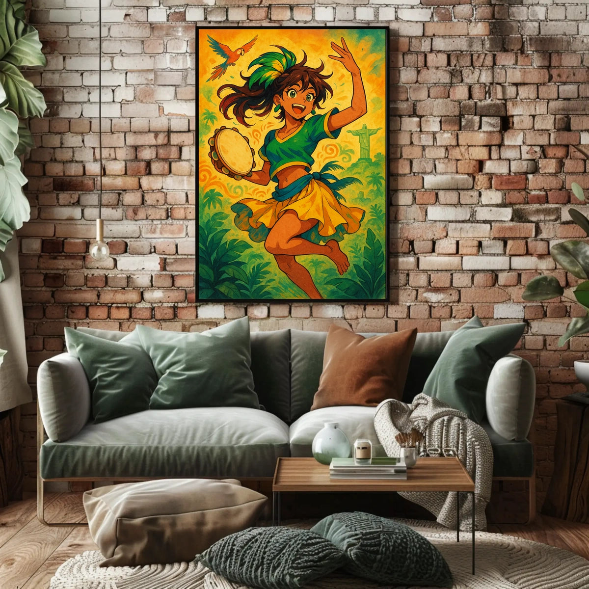 Vibrant Brazilian Celebration Poster