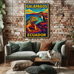 Galápagos Islands Ecuador Poster
