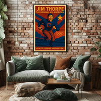 Jim Thorpe Celebrating an All-American Legend Poster