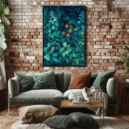 Verdant Serenity Wall Art Print for Home Decor