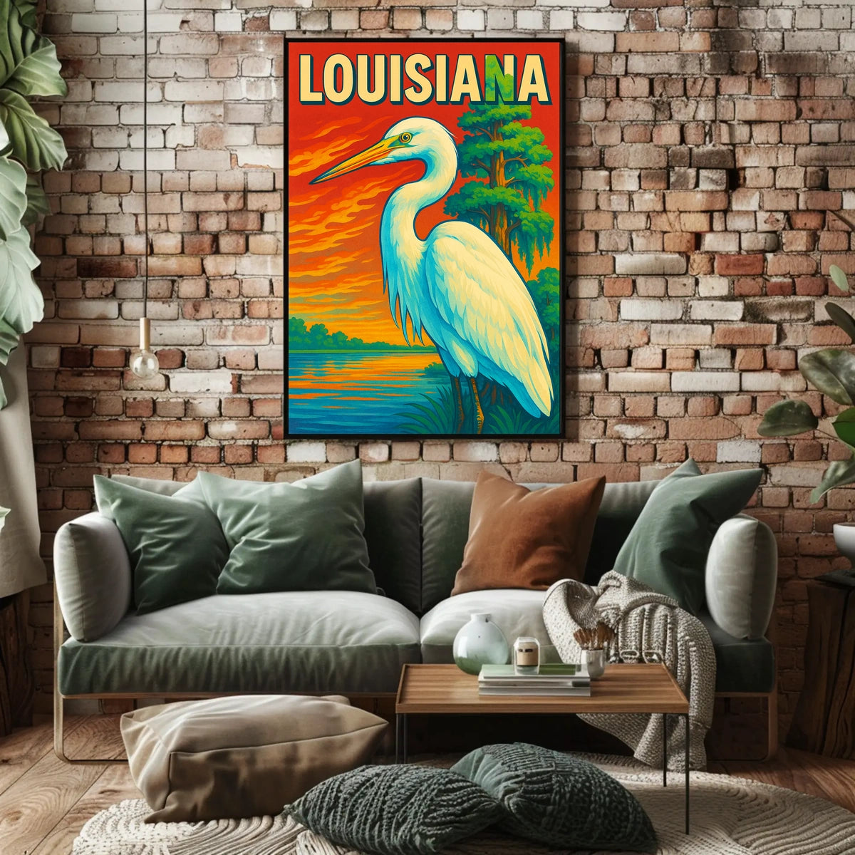 Louisiana Wildlife Poster
