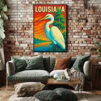 Louisiana Wildlife Poster