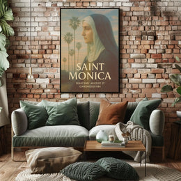 Saint Monica Poster