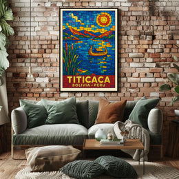 Titicaca Bolivia-Peru Poster