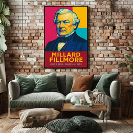 Millard Fillmore 13Th President Poster