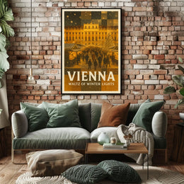 Vienna Waltz Of Winter Lights Poster