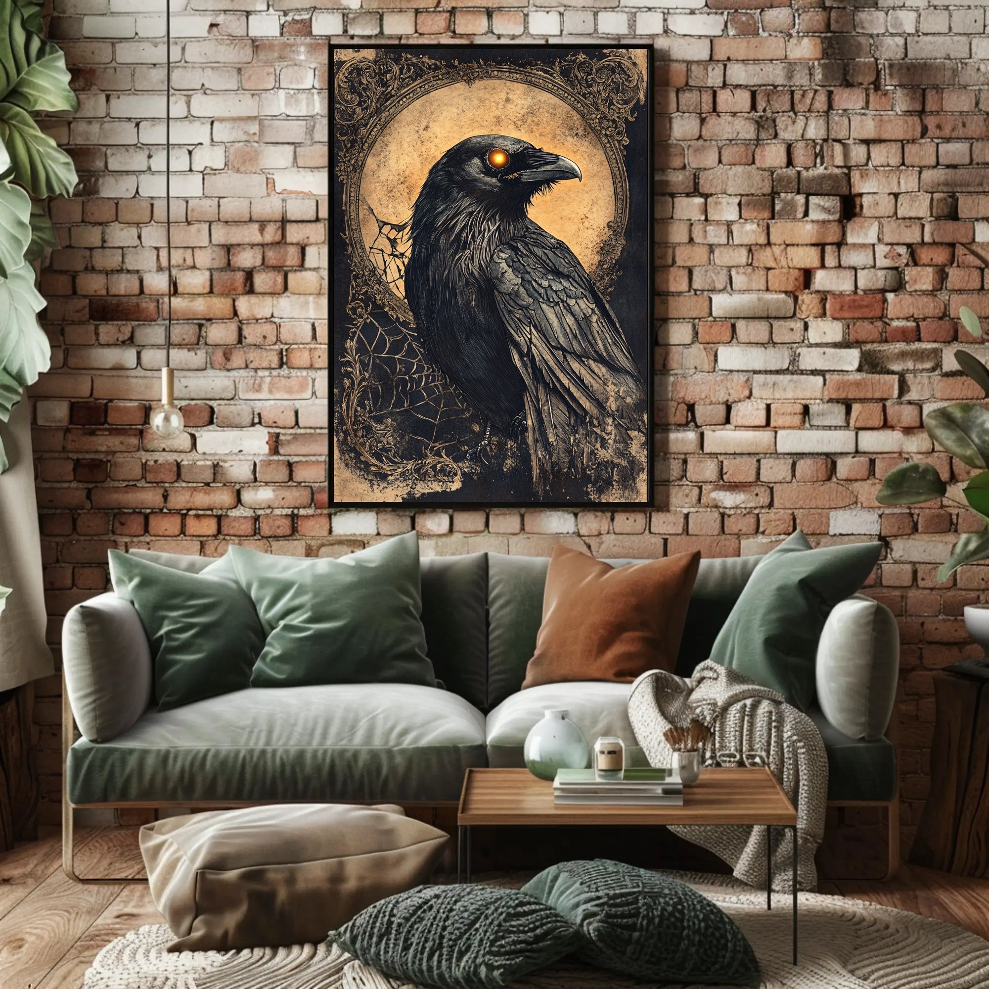 The Enigmatic Raven Poster