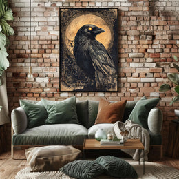 The Enigmatic Raven Poster