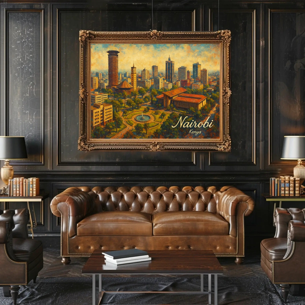 Nairobi Cityscape Poster