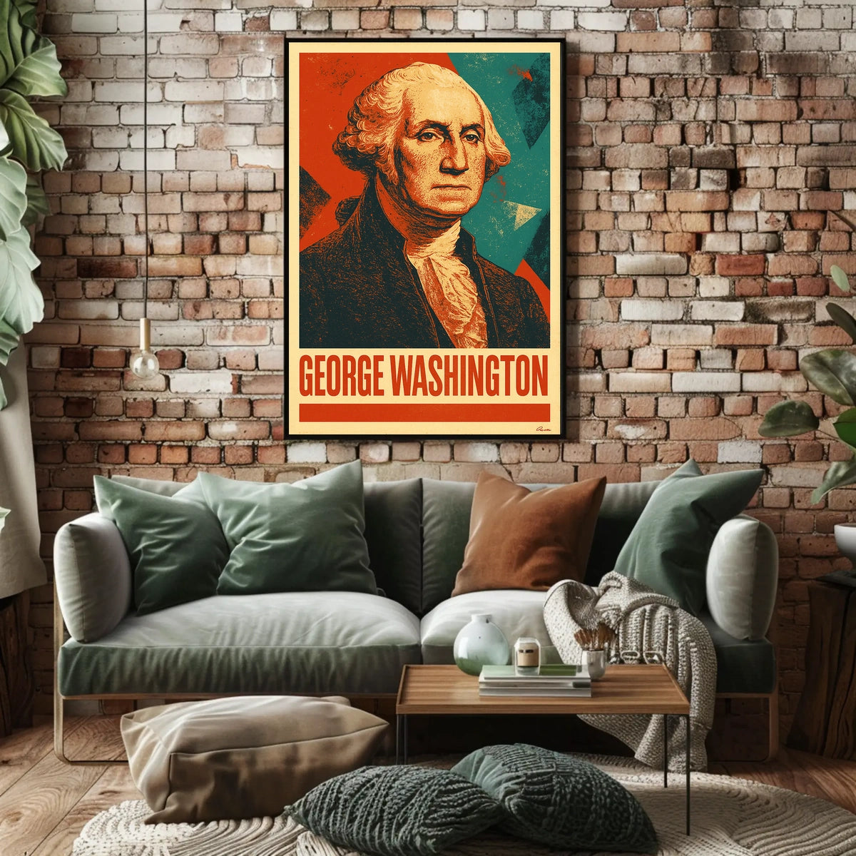 George Washington 1St President Poster