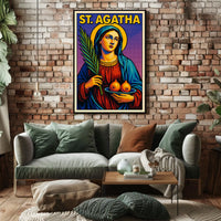St. Agatha Poster