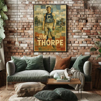 Jim Thorpe Athletic Legend Poster
