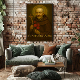 St. Peregrine Laziosi Poster